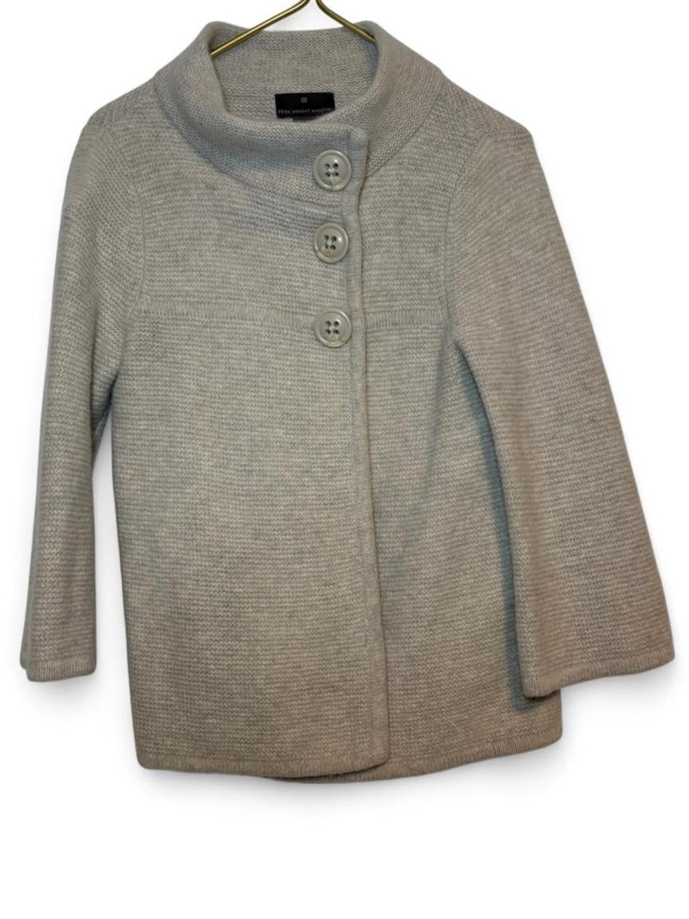 Fenn Wright Manson 100% Wool/Angora Y2K-Style Cardigan
